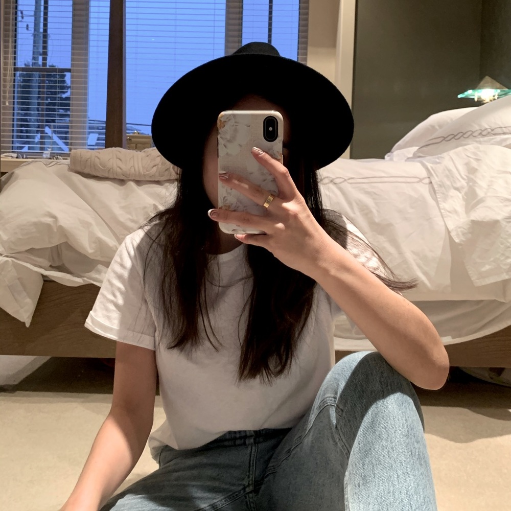 Black H&M hat